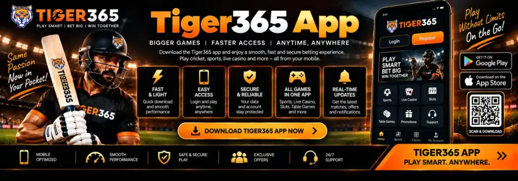 Tiger365 App